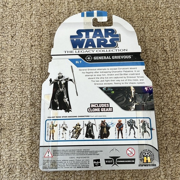 Star Wars General Grievous Action Figure - Picture 2 of 3